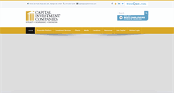 Desktop Screenshot of capital-invest.com