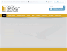 Tablet Screenshot of capital-invest.com